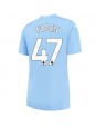 Manchester City Phil Foden #47 Domácí Dres pro Dámské 2023-24 Krátký Rukáv